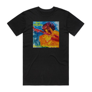 Jimi Hendrix Fire Are You Experienced Album Cover T-Shirt Black Jimi Hendrix Fire Are You Experienced Album Cover T-Shirt Black