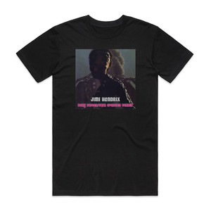 Jimi Hendrix Dolly Dagger Album Cover T-Shirt Black Jimi Hendrix Dolly Dagger Album Cover T-Shirt Black