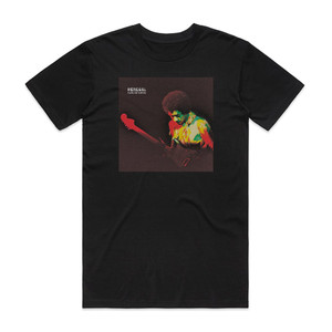 Jimi Hendrix Band Of Gypsys Album Cover T-Shirt Black Jimi Hendrix Band Of Gypsys Album Cover T-Shirt Black