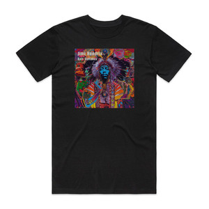 Jimi Hendrix Axis Outtakes Album Cover T-Shirt Black Jimi Hendrix Axis Outtakes Album Cover T-Shirt Black