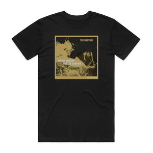 Jackie McLean The Meeting Album Cover T-Shirt Black Jackie McLean The Meeting Album Cover T-Shirt Black