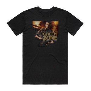 John Powell Green Zone Album Cover T-Shirt Black John Powell Green Zone Album Cover T-Shirt Black