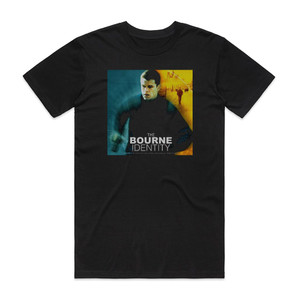 John Powell The Bourne Identity 1 Album Cover T-Shirt Black