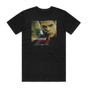 John Powell The Bourne Supremacy Album Cover T-Shirt Black John Powell The Bourne Supremacy Album Cover T-Shirt Black