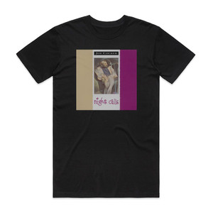 Joe Cocker Night Calls Album Cover T-Shirt Black Joe Cocker Night Calls Album Cover T-Shirt Black