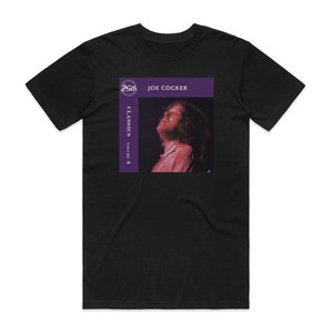 Joe Cocker Classics Volume 4 Album Cover T-Shirt Black Joe Cocker Classics Volume 4 Album Cover T-Shirt Black