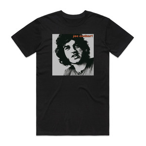Joe Cocker Joe Cocker Album Cover T-Shirt Black Joe Cocker Joe Cocker Album Cover T-Shirt Black