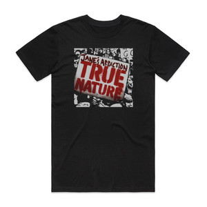Janes Addiction True Nature 1 Album Cover T-Shirt Black