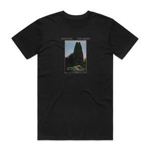 John Foxx The Garden Album Cover T-Shirt Black John Foxx The Garden Album Cover T-Shirt Black