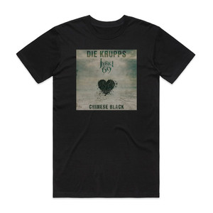 Jyrki 69 Chinese Black Album Cover T-Shirt Black Jyrki 69 Chinese Black Album Cover T-Shirt Black