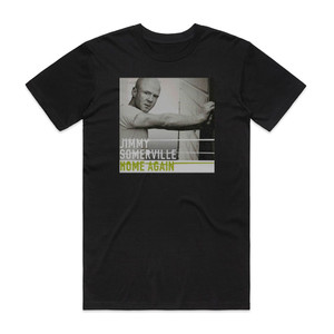 Jimmy Somerville Home Again Album Cover T-Shirt Black