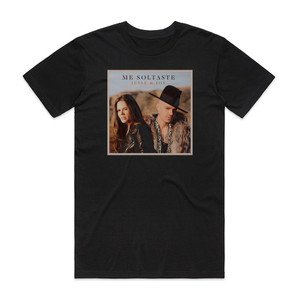 Jesse and Joy Me Soltaste Album Cover T-Shirt Black