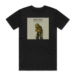 Jethro Tull Aqualung Live Album Cover T-Shirt Black Jethro Tull Aqualung Live Album Cover T-Shirt Black