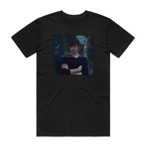 James Blake Overgrown 1 Album Cover T-Shirt Black James Blake Overgrown 1 Album Cover T-Shirt Black