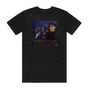 Johnny Hates Jazz I Dont Want To Be A Hero Album Cover T-Shirt Black Johnny Hates Jazz I Dont Want To Be A Hero Album Cover T-Shirt Black