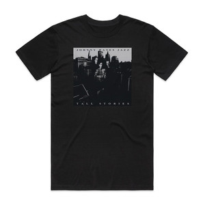 Johnny Hates Jazz Tall Stories Album Cover T-Shirt Black Johnny Hates Jazz Tall Stories Album Cover T-Shirt Black