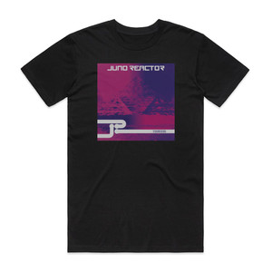 Juno Reactor Transmissions Album Cover T-Shirt Black Juno Reactor Transmissions Album Cover T-Shirt Black