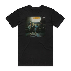 Jane Here We Are Album Cover T-Shirt Black Jane Here We Are Album Cover T-Shirt Black