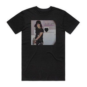 Joan Jett Bad Reputation 1 Album Cover T-Shirt Black