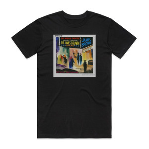 James Brown Live At The Apollo 1962 Album Cover T-Shirt Black James Brown Live At The Apollo 1962 Album Cover T-Shirt Black