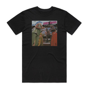 James Brown Its A Mother Album Cover T-Shirt Black James Brown Its A Mother Album Cover T-Shirt Black