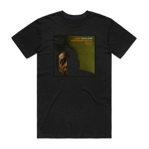 John Coltrane Quartet Ballads 1 Album Cover T-Shirt Black John Coltrane Quartet Ballads 1 Album Cover T-Shirt Black