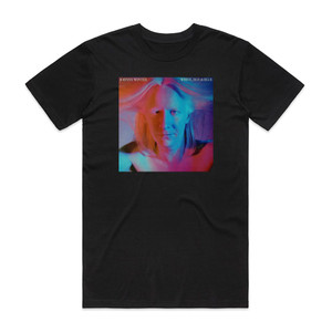 Johnny Winter White Hot Blue Album Cover T-Shirt Black