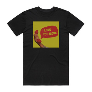 Juan Luis Guerray 440 I Love You More Album Cover T-Shirt Black Juan Luis Guerray 440 I Love You More Album Cover T-Shirt Black