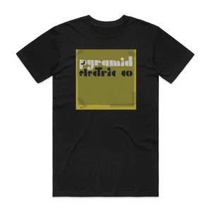 Jason Molina Pyramid Electric Co Album Cover T-Shirt Black Jason Molina Pyramid Electric Co Album Cover T-Shirt Black