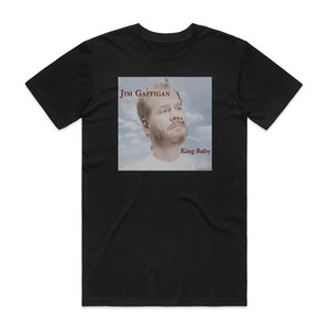 Jim Gaffigan King Baby Album Cover T-Shirt Black