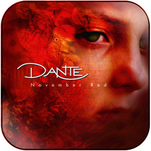 Dante November Red Album Cover Sticker