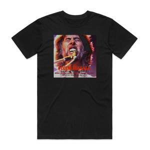 John Mayall Rock The Blues Tonight Album Cover T-Shirt Black