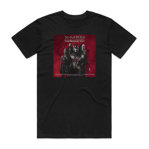 John Ottman X Men Days Of Future Past Album Cover T-Shirt Black John Ottman X Men Days Of Future Past Album Cover T-Shirt Black