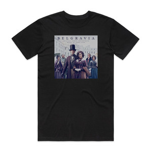 John Lunn Belgravia Original Series Soundtrack Album Cover T-Shirt Black John Lunn Belgravia Original Series Soundtrack Album Cover T-Shirt Black