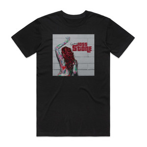 Joss Stone Introducing Joss Stone Album Cover T-Shirt Black Joss Stone Introducing Joss Stone Album Cover T-Shirt Black