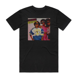 JJ Fad Supersonic Album Cover T-Shirt Black JJ Fad Supersonic Album Cover T-Shirt Black