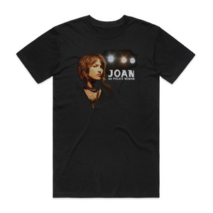 Joan as Police Woman Real Life Album Cover T-Shirt Black Joan as Police Woman Real Life Album Cover T-Shirt Black