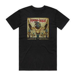 Kobra and The Lotus Words Of The Prophets Album Cover T-Shirt Black