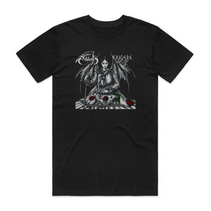Krigere Wolf Eca Extermination Cult Alliance Album Cover T-Shirt Black Krigere Wolf Eca Extermination Cult Alliance Album Cover T-Shirt Black