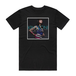 Kim Leoni Medicine Album Cover T-Shirt Black Kim Leoni Medicine Album Cover T-Shirt Black