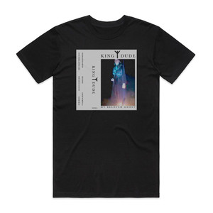 King Dude My Beloved Ghost 1 Album Cover T-Shirt Black