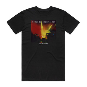 Keller and Schonwalder Concerts 1 Album Cover T-Shirt Black Keller and Schonwalder Concerts 1 Album Cover T-Shirt Black