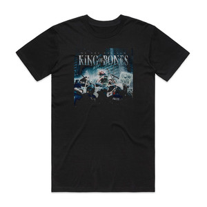 King of Bones We Are The Law Album Cover T-Shirt Black King of Bones We Are The Law Album Cover T-Shirt Black