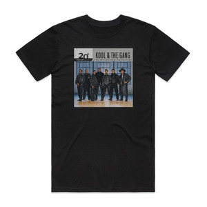 Kool and The Gang 20Th Century Masters The Millennium Collection The Best Of K Album Cover T-Shirt Black Kool and The Gang 20Th Century Masters The Millennium Collection The Best Of K Album Cover T-Shirt Black