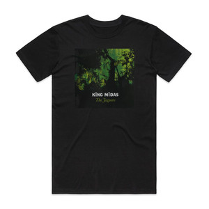 King Midas The Jaguars Album Cover T-Shirt Black King Midas The Jaguars Album Cover T-Shirt Black