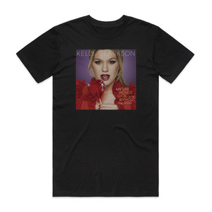 Kelly Clarkson My Life Would Suck Without You Album Cover T-Shirt Black Kelly Clarkson My Life Would Suck Without You Album Cover T-Shirt Black