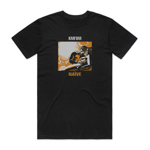 KMFDM Nave Album Cover T-Shirt Black KMFDM Nave Album Cover T-Shirt Black