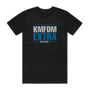 KMFDM Extra Volume 1 Album Cover T-Shirt Black
