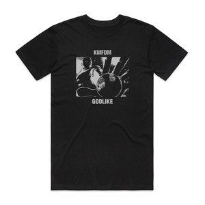 KMFDM Godlike Album Cover T-Shirt Black