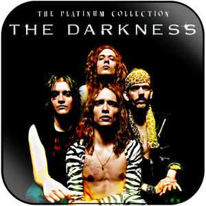 The Darkness Platinum Collection Album Cover Sticker The Darkness Platinum Collection Album Cover Sticker